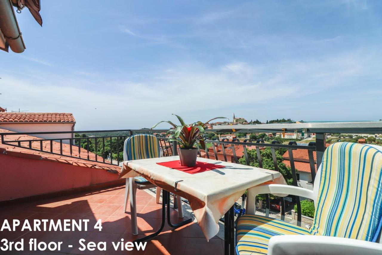 Beautiful Sea View Apartments - Niko Ceko Vrsar Exterior photo